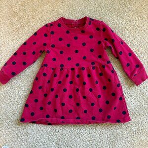 Primary Polka Dot Dress